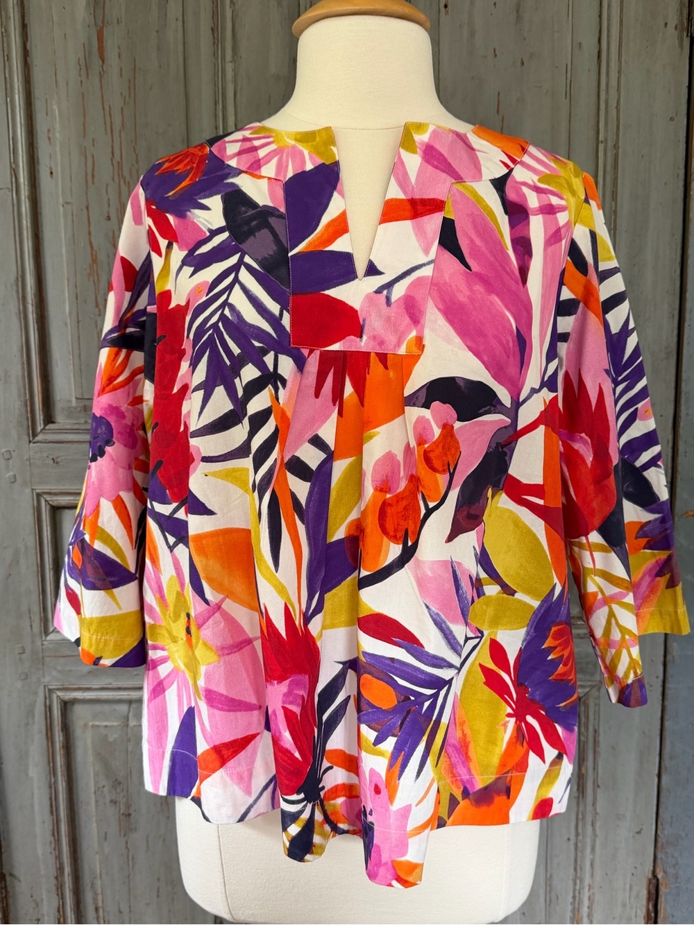 Frances Valentine Floral  Top - large